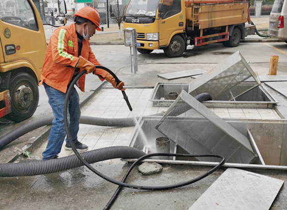 黄江镇隔油池清理